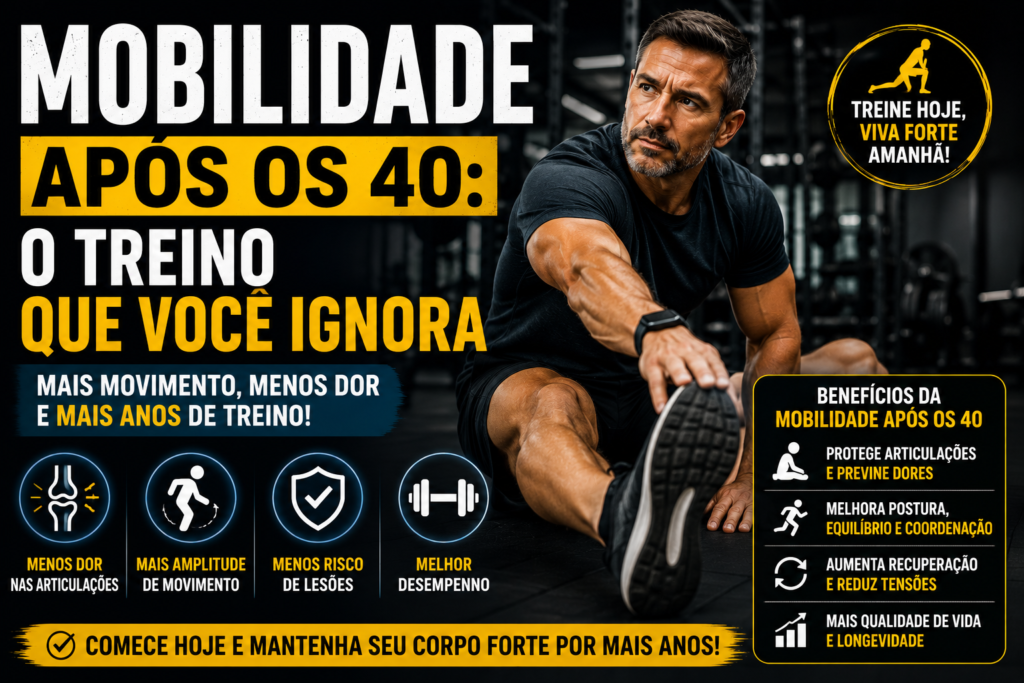 Treine para mais mobilidade e longevidade