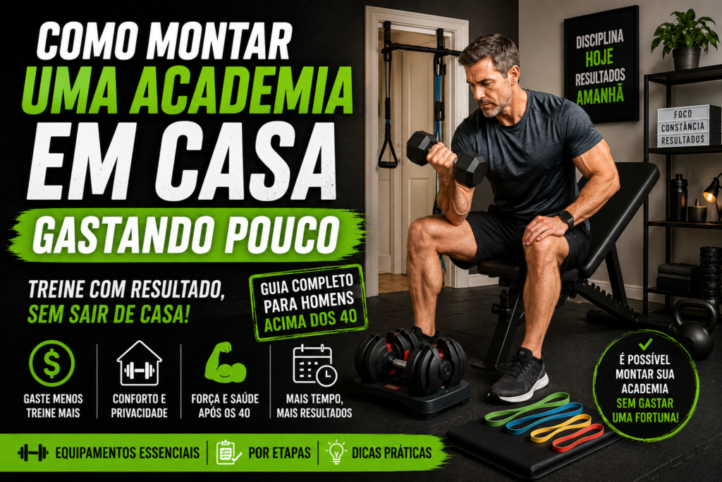 Como montar sua academia em casa