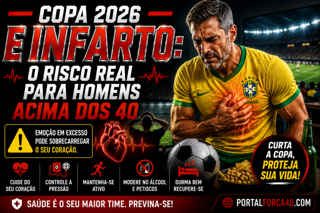 Copa 2026: Risco de Infarto para Homens