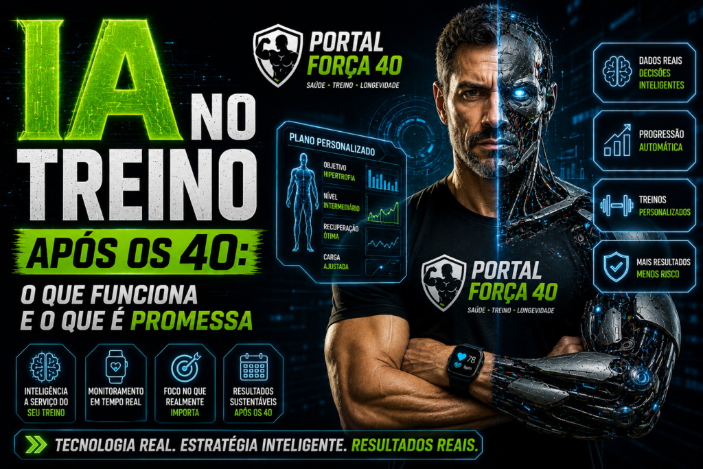 Tecnologia e força após os 40