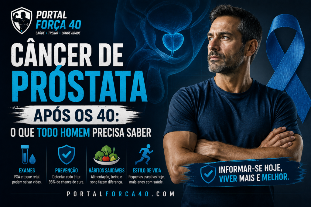 Saúde e prevenção para homens 40+