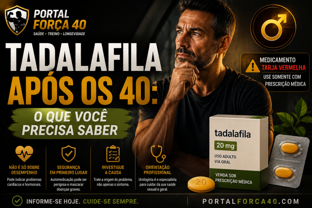 Tadalafila: o que você precisa saber