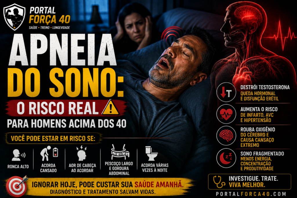 Apneia do sono: riscos à saúde