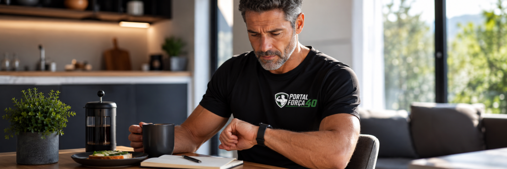 "smartwatch treino homens 40 anos monitoramento HRV frequência cardíaca dados recuperação"