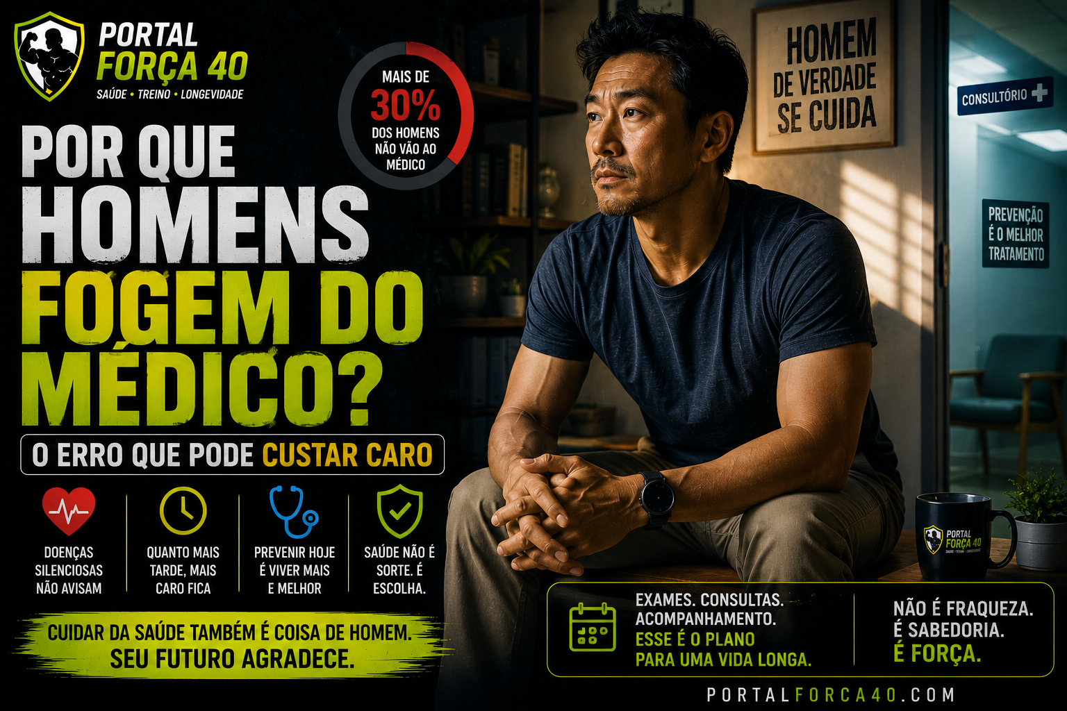 Saúde é força, seu futuro agradece