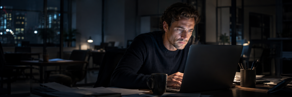 "isolamento masculino trabalho fuga solidão homens 40 anos saúde mental"